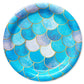 American Greetings Mermaid Party Supplies, Dessert Plates (36-Count)