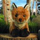 Aurora Adorable Miyoni Tots Fox Kit Stuffed Animal - Lifelike Detail - Cherished Companionship - Brown 9 Inches