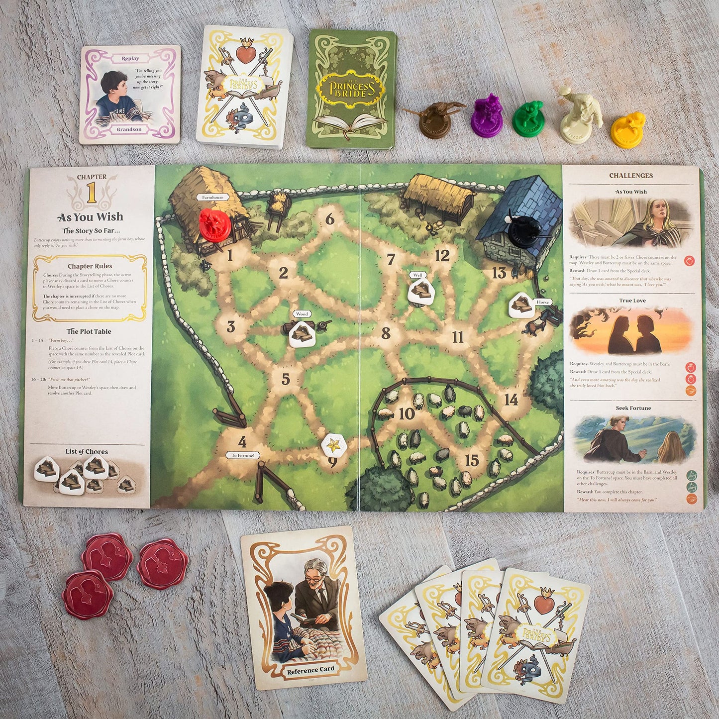 Ravensburger Princess Bride Adventure Book Game | Interactive Gameplay for Ages 10+ | Multicolor | Model 60001907