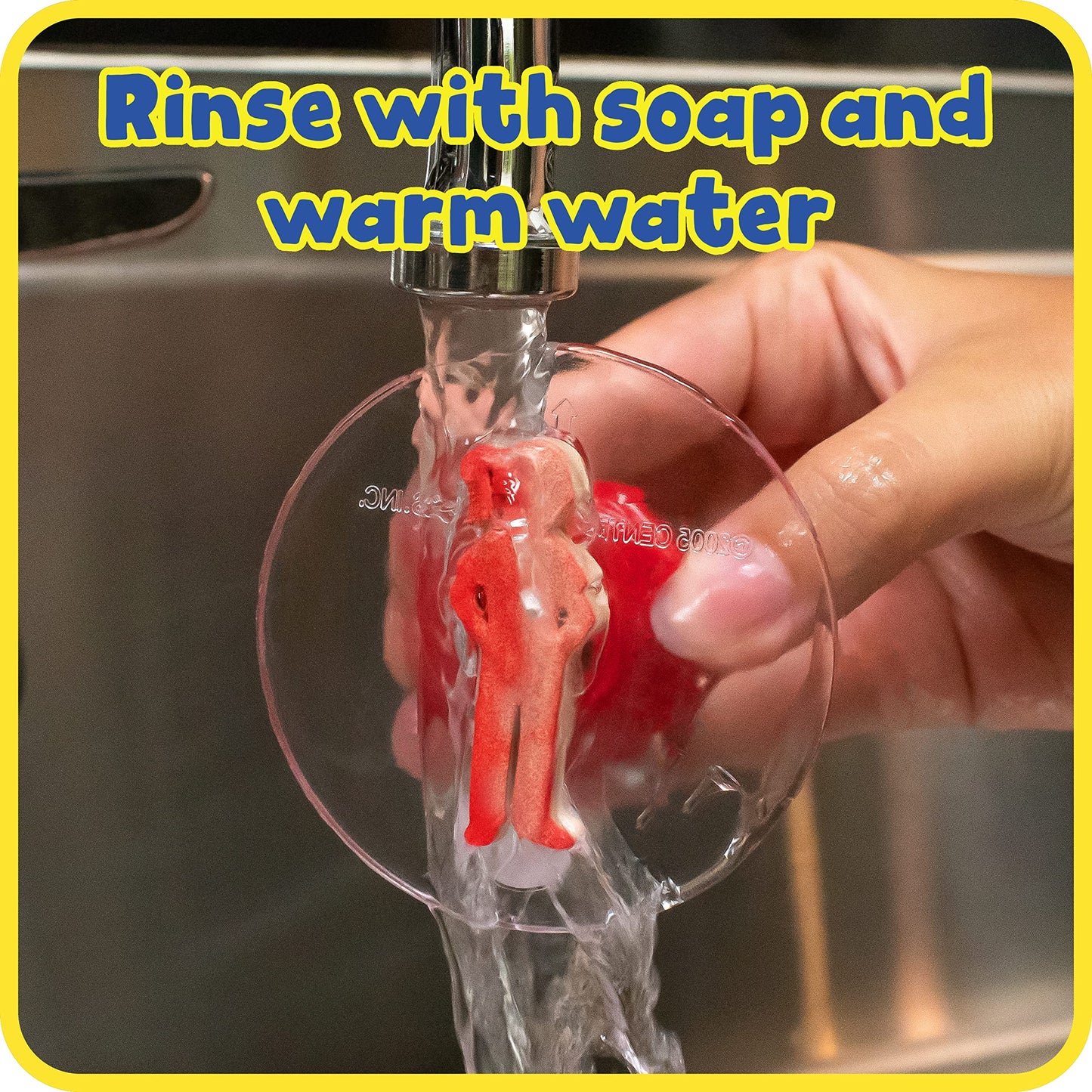 READY 2 LEARN Giant Stampers - Family Members - Set of 10 - Easy to Hold Foam Stamps for Kids - Arts and Crafts Stamps for Displ