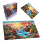 Lztangguo Jigsaw Puzzles 1000 Pieces Puzzles For Adults, Sea Lighthouse Toys, 27X20 Unique Difficult And Challenge Large Puzzle
