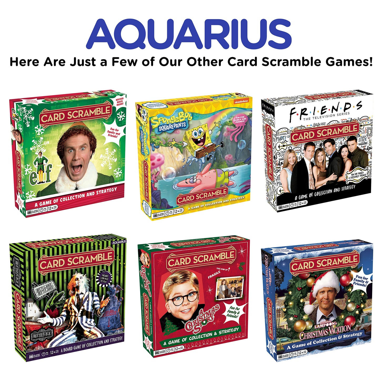 Herrschners® Christmas Vacation Card Scramble Board Game