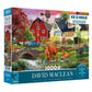 Ceaco - David Maclean - Memories On The Farm - 1000 Oversized Piece Jigsaw Puzzle