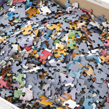 Yoga Cats 1000-Piece Puzzle