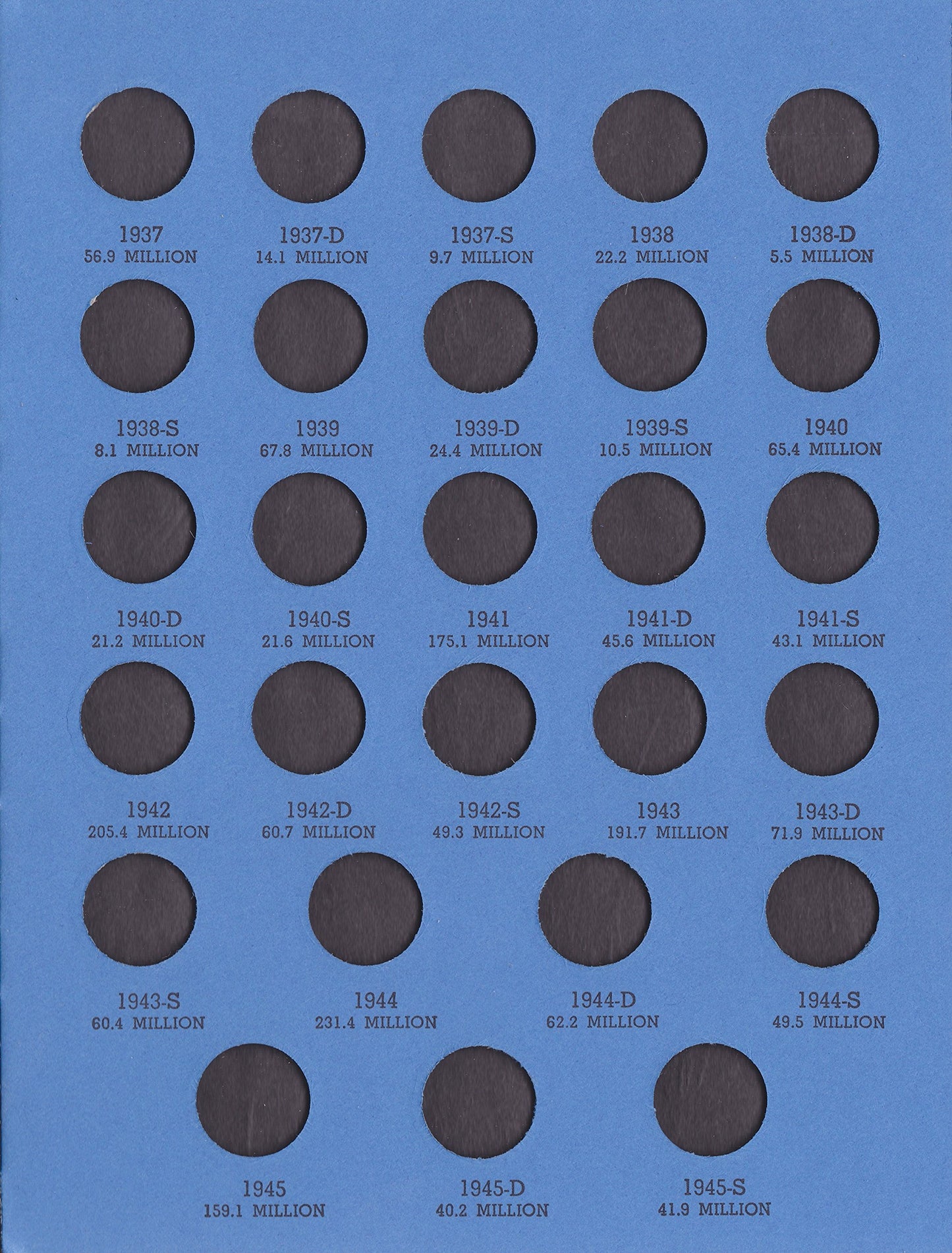 Whitman Mercury Dime Folder (1916-1945) #9014 By Whitman Coins