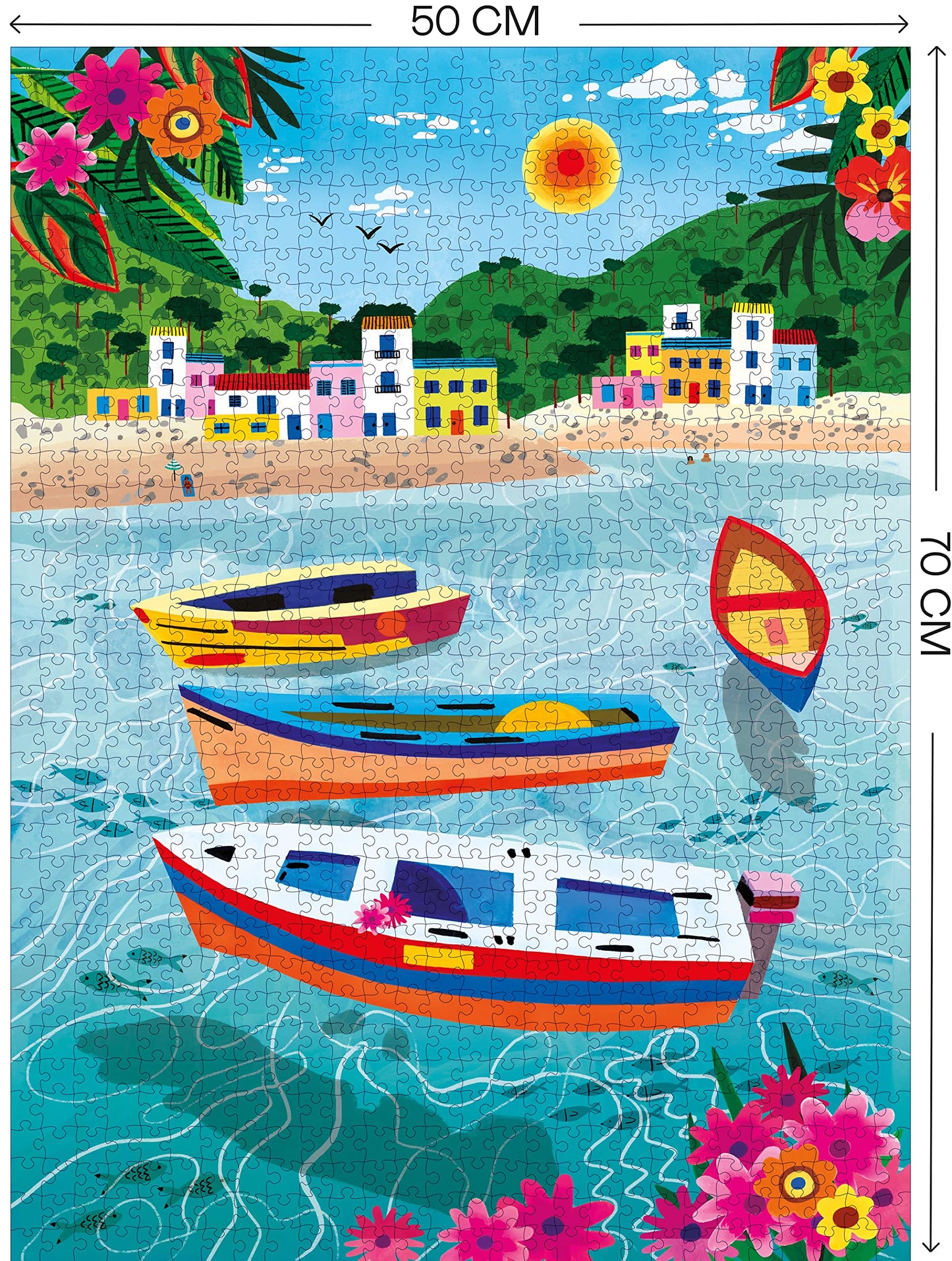 Elena Esssex Puzzle 1000 Pieces for mature-themeds (Sicilian Cove)