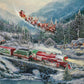 Ceaco - Thomas Kinkade - Christmas Light Express - 500 Piece Jigsaw Puzzle