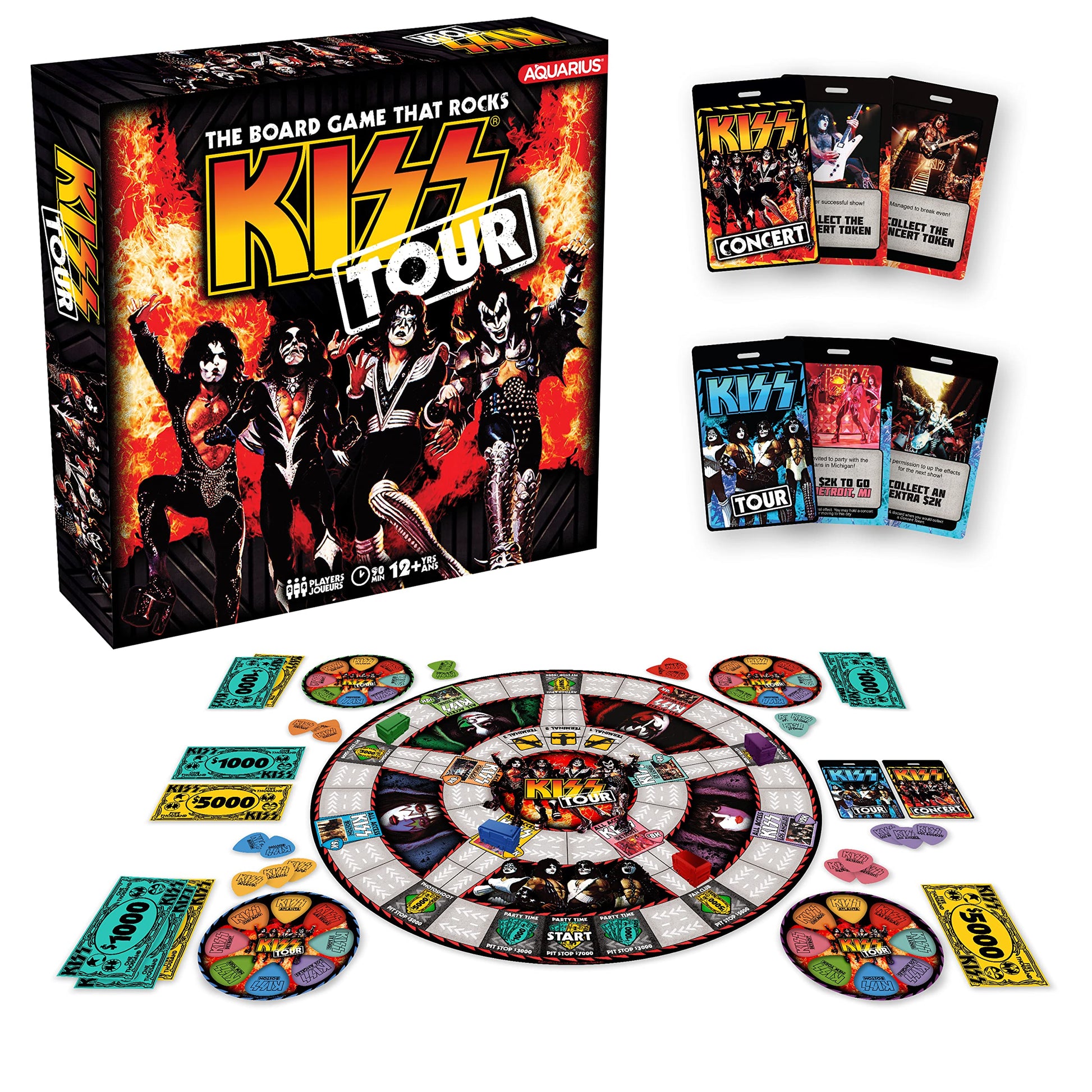Aquarius - Kiss Tour Board Game