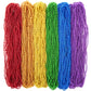 Pride Beads Stuff, Pride Necklace Accessories,100PCS 6 Kinds of LGBTQ Metallic Beads Necklace Bulk, Gay Lesbian Pride Necklace f