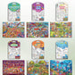 Giant At The Mall, Giant Princess Castle, Giant Circus, Giant Dinosaur, Giant Amusement Park And Giant Under The Ocean Colouring
