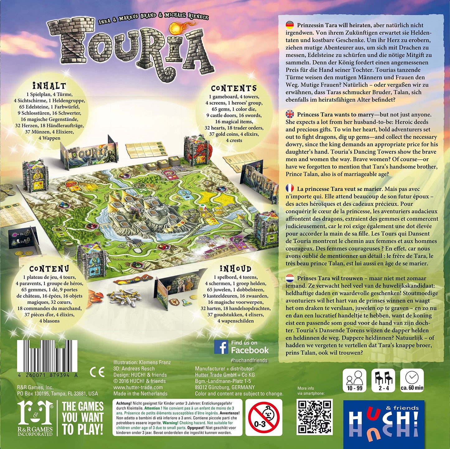 R & R Games Touria Board Game