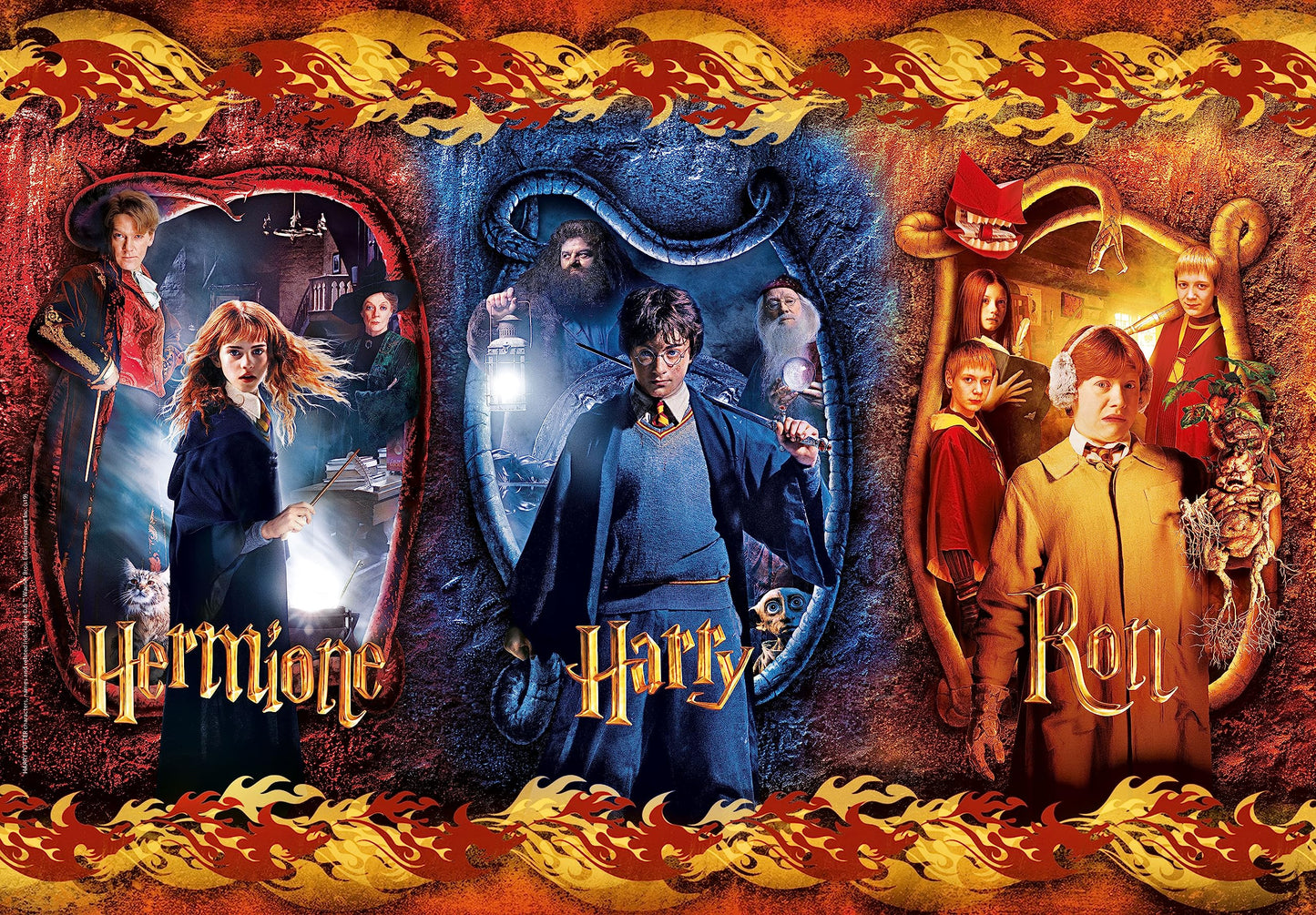 Clementoni 61885 61885-Jigsaw Harry Potter-104 Pieces  Jigsaw Puzzle for Children  Multi-Colour