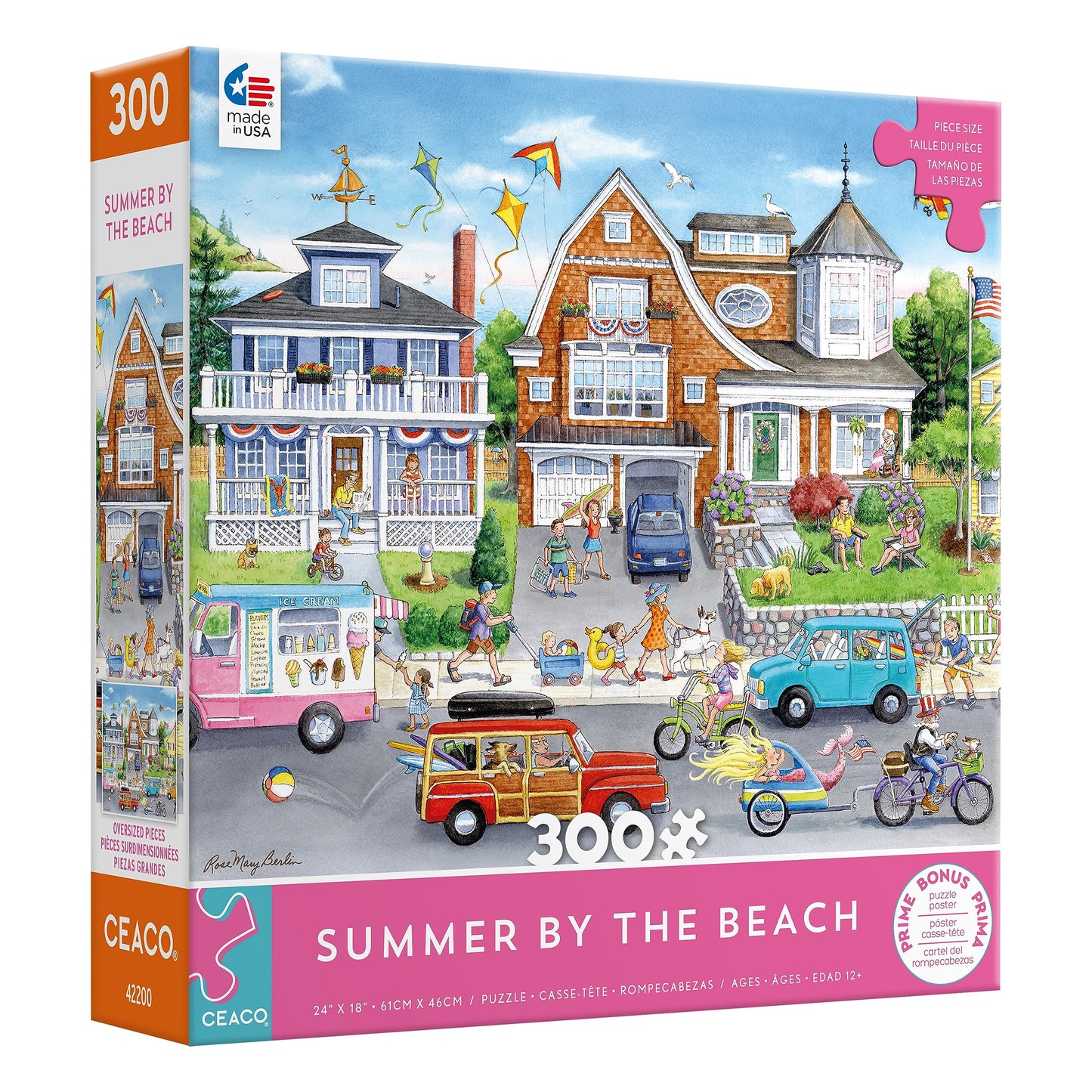 Ceaco - Summer By The Beach - 300 Piece Jigsaw Puzzle