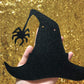 Drink Up Witches Banner Purple Glitter, Halloween Witch Banner Witches Halloween Party Banner For Witch Party Decorations Halloween Haunted Mansion Party Decorations
