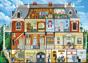 Masterpieces 1000 Piece Jigsaw Puzzle For Adults, Family, Or Youth - Walden Manor House - 19.25''X26.75''