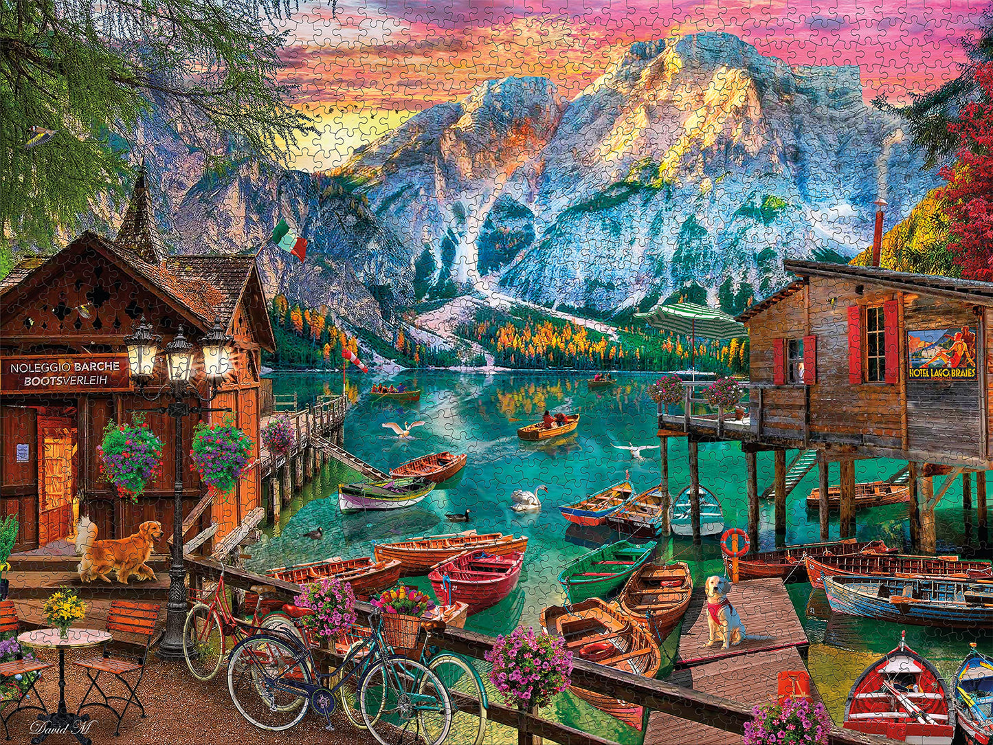 Ceaco - Lago Di Braies, Italy - 1500 Piece Jigsaw Puzzle