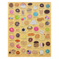 Ridley's 1,000-Piece Donut Lover's Jigsaw Puzzle - Colorful Illustration, Sturdy Storage Tube, Paper Material, Model JIG043
