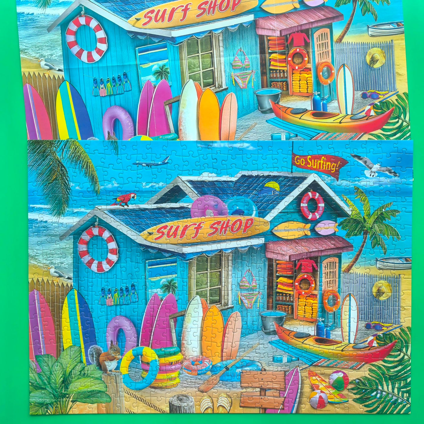 500 Piece Puzzle For Adults - Jigsaw Puzzles - Beach Surf Shop