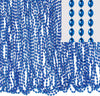 Amscan Oval Bead Party Necklaces, 30'', 50 Pcs, Blue
