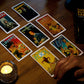 Pulp Magazines Themed Tarot Card Deck - With Characters From The History Of Pulp Illustration - Boxed Set With 78 Cards