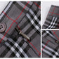 Girl'S School Uniform Plaid Pleated Costumes Skirts (M, Grey Mixed White)