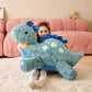 Tumyay Giant Stegosaurus Plush Toy, 30" Soft Dinosaur Stuffed Animal, Cute Polyester Gift for Kids