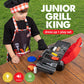 Born Toys Kids Grill Playset - Interactive Kids BBQ Grill Playset w/Pretend Smoke, Sound & Light- Dress Up & Pretend Play Kitche