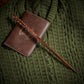 Handicraftviet - Hand Carved Wooden Magic Wand, Wizard Wands Real Wood/Wooden Wands For Magical/Collectible Cosplay Magic Fred W