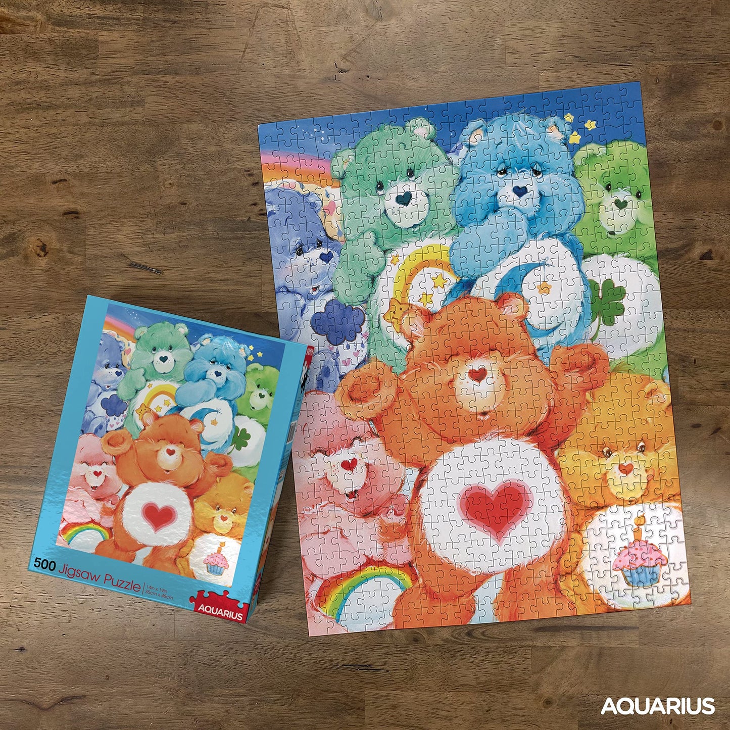 Aquarius Care Bears Puzzle (500 Piece Jigsaw Puzzle) - Glare Free - Precision Fit - Officially Licensed Care Bears Merchandise & Collectibles - 14 X 19 Inches
