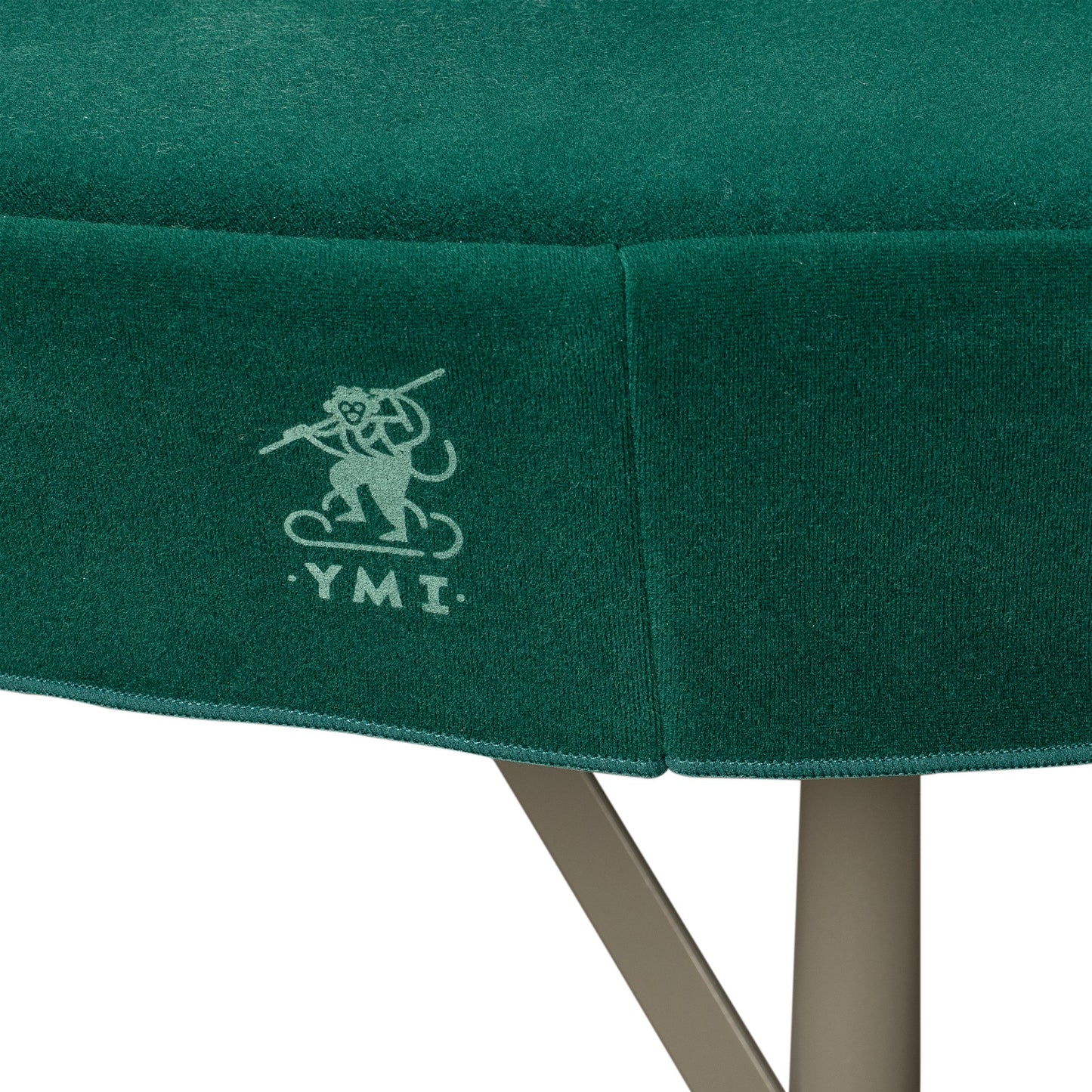 Yellow Mountain Imports Professional Grade Green Round Table Cover For Card Games, Mahjong, Board Games, Dice Games, And More -