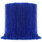 100PCS Bead Necklace, Blue Bead Necklaces Stuff Bulk, 33'' Christmas Bead Necklaces Party Supplies, Festival Parade Throw Access