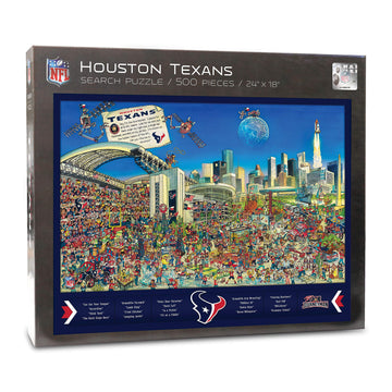 Nfl Houston Texans Joe Journeyman Puzzle - 500-Piece