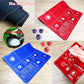 Card Game Playmats MTG Playmat for Beginner 2 Pack with Dices, Magic Mat Commander Deck Card Playmat for TCG MTG Accessories Pla