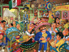 Ceaco - Funny Faces - Mexican Restaurant - 550 Piece Jigsaw Puzzle 24 X 18
