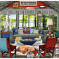 Ceaco - Tracy Flickinger - Lake Cabin - Oversized 300 Piece Jigsaw Puzzle, 24 X 18