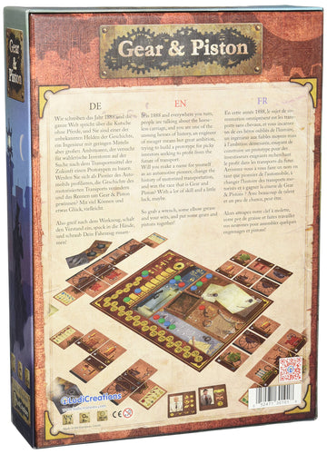 Funforge Gear And Piston Board Game