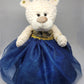 Kinnex Collections Since 1997 20' Quince Anos Quinceanera Last Doll Teddy Bear With Dress (Centerpiece) ~Navy Blue~ Arc16831-16