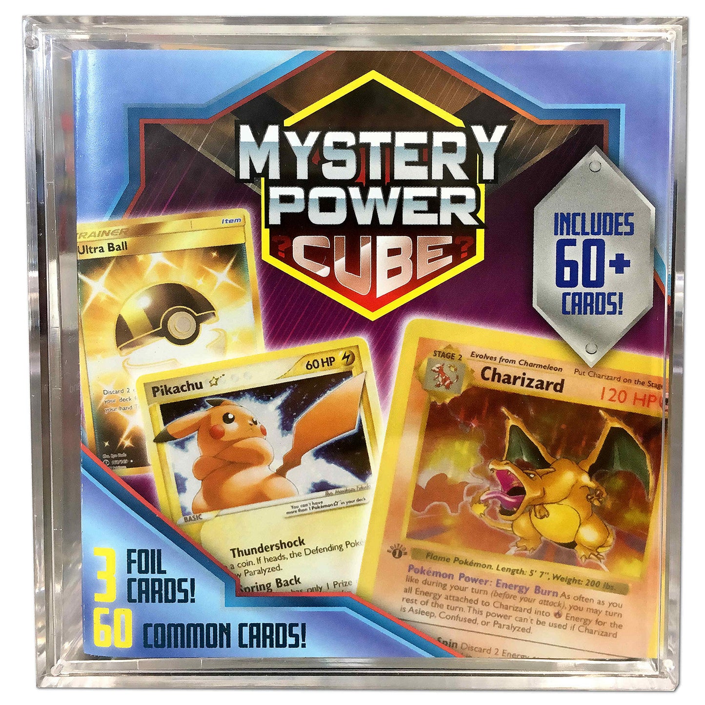 Pokémon Cards Mystery Power Cube Box | Ex/Gx Special Card | Foil Cards | Genuine Cards (728192492327)