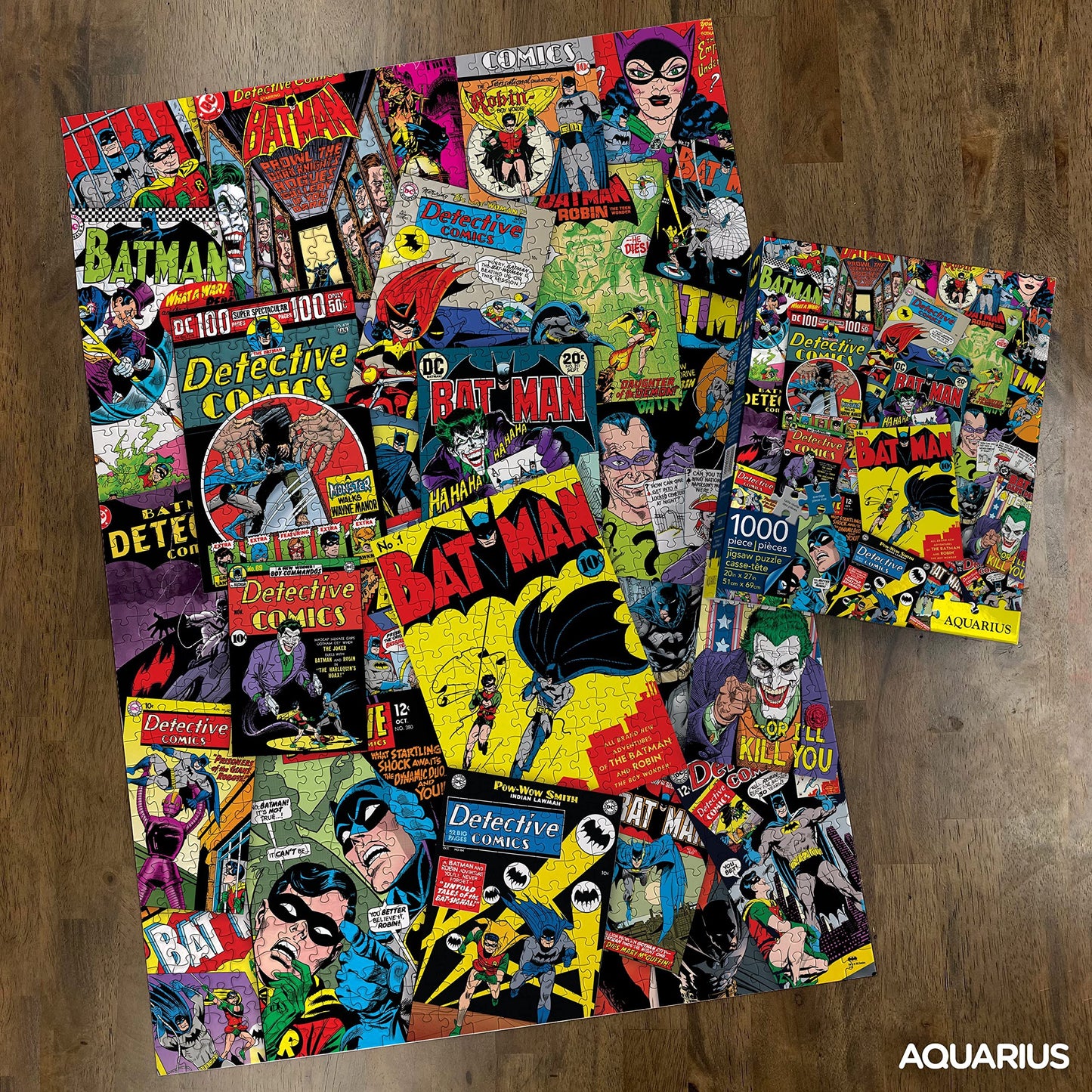 Aquarius Dc Comics Puzzle Batman Collage (1000 Piece Jigsaw Puzzle) - Officially Licensed Dc Comics Merchandise & Collectibles -