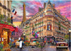 Ceaco 1000 Piece Jigsaw Puzzle - Bonjour Paris - Multicolor - Model 3166-7 - Cardboard