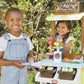 Little Tikes 3-in-1 Garden to Table Market Pretend Garden Food Growing and Cooking Toy Role Play Kitchen Playset for Multiple Ki