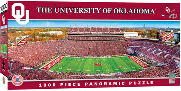 Oklahoma Panoramic 1000 Pc - 50 Yard Line