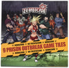 CMON Zombicide Season 2: Prison Outbreak Game Tiles, Double-Sided, Multicolor, Cooperative Strategy for 1-6 Players, Ages 14+