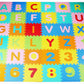 Balancefrom Kid'S Puzzle Exercise Play Mat With Eva Foam Interlocking Tiles, Alphabet (36 Tiles)