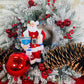 Santa'S Workshop 12'' Hanukkah Santa, Red