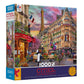 Ceaco 1000 Piece Jigsaw Puzzle - Bonjour Paris - Multicolor - Model 3166-7 - Cardboard