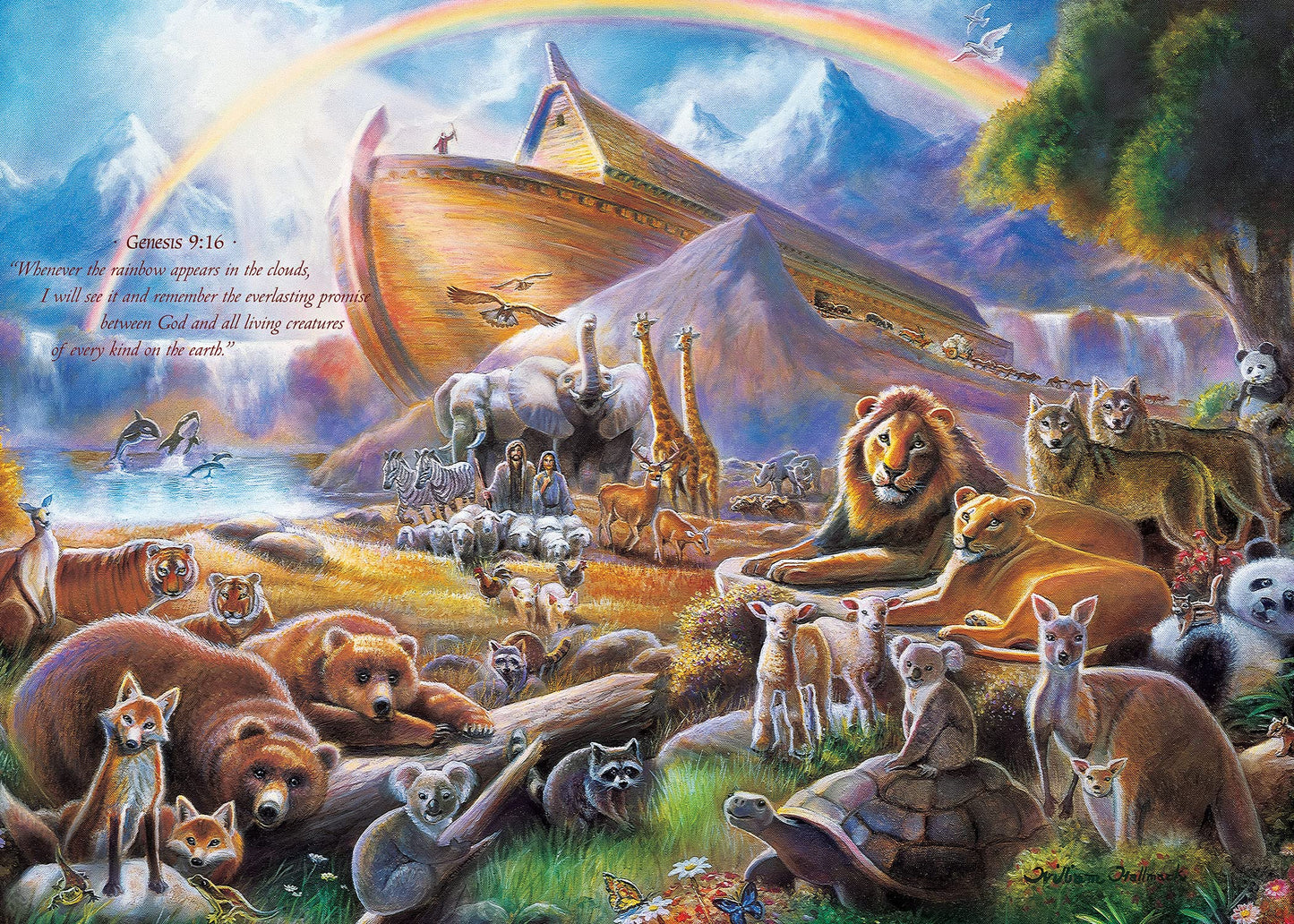 Noah'S Ark 550 Piece Jigsaw Puzzle