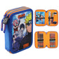 Naruto Pencil Case With Stationery Included School Supplies Filled Large Pencil Case 2 Compartments Colouring Pencils Mini Noteb