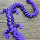 Munnygrubbers - Xl 26' Crystal Dragon Fidget Toy - Heavy Duty - 3D Printed Flexible Articulating Dragon Plastic Collectible Figurine - Surprise Egg Compatible - (Purple Dragon)