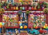 Ceaco 1000 Piece Jigsaw Puzzle - Shop Windows - 26.6 x 19 in Multicolor - Model 3173-3, Paper Material